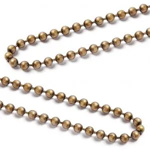 Antique Brass Chain (Roll)