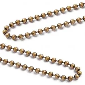 Antique Brass Chain (Roll)