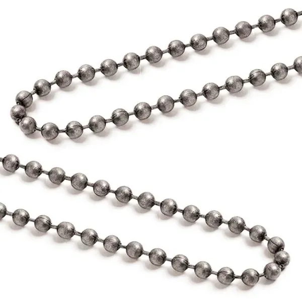 Grey Nickel Chain (Custom Length)