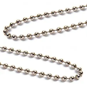 Satin Nickel Chain (Roll)