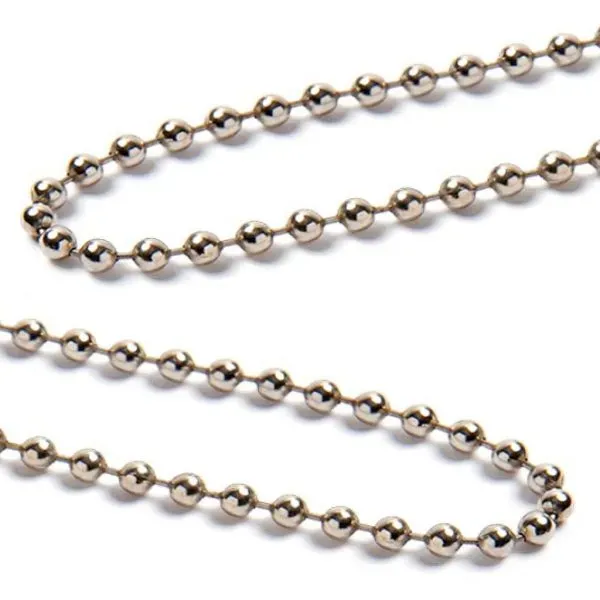 Satin Nickel Chain (Custom Length)
